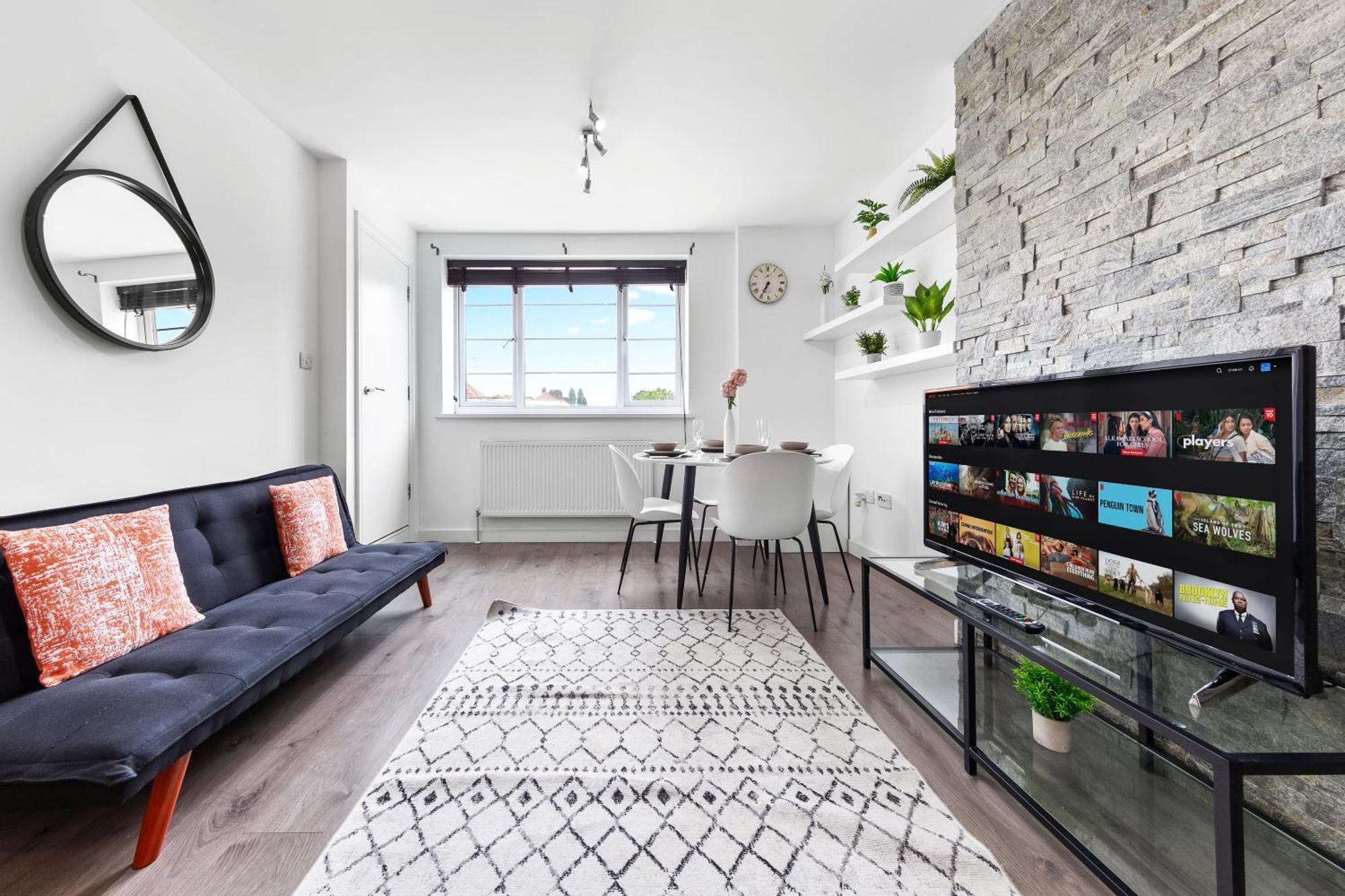 Central London Two Bedroom Serviced Apartment - Nine Elms Luxury Stay - Vauxhall & Westminster Eksteriør bilde