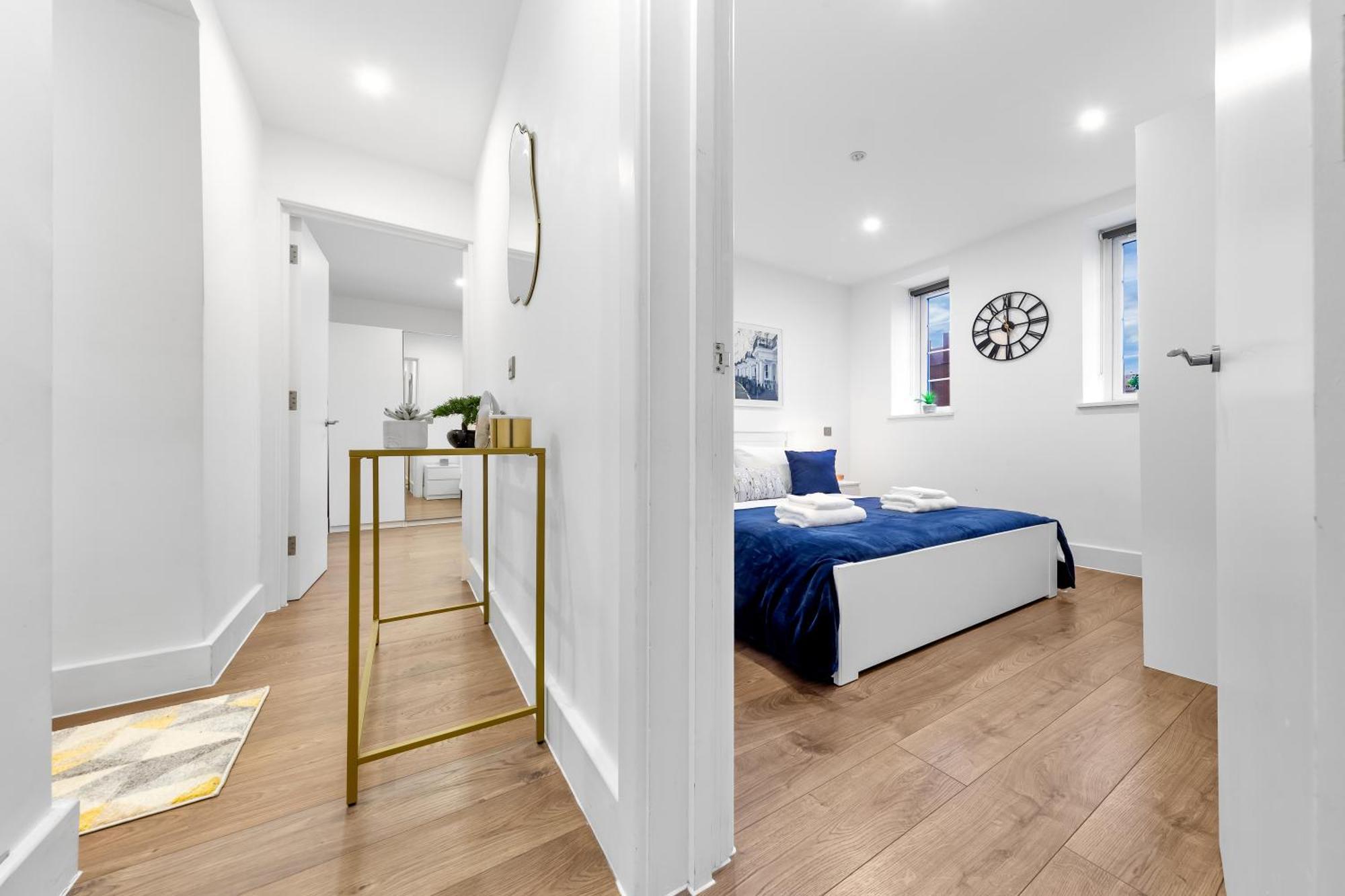 Central London Two Bedroom Serviced Apartment - Nine Elms Luxury Stay - Vauxhall & Westminster Eksteriør bilde